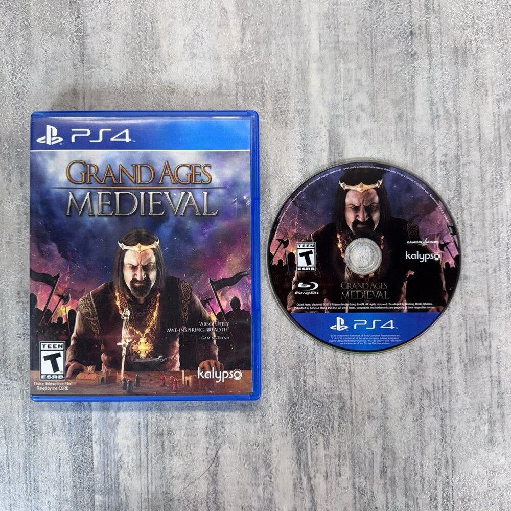 Grand Ages: Medieval - Limited Special Edition (Sony PlayStation 4 2015)
